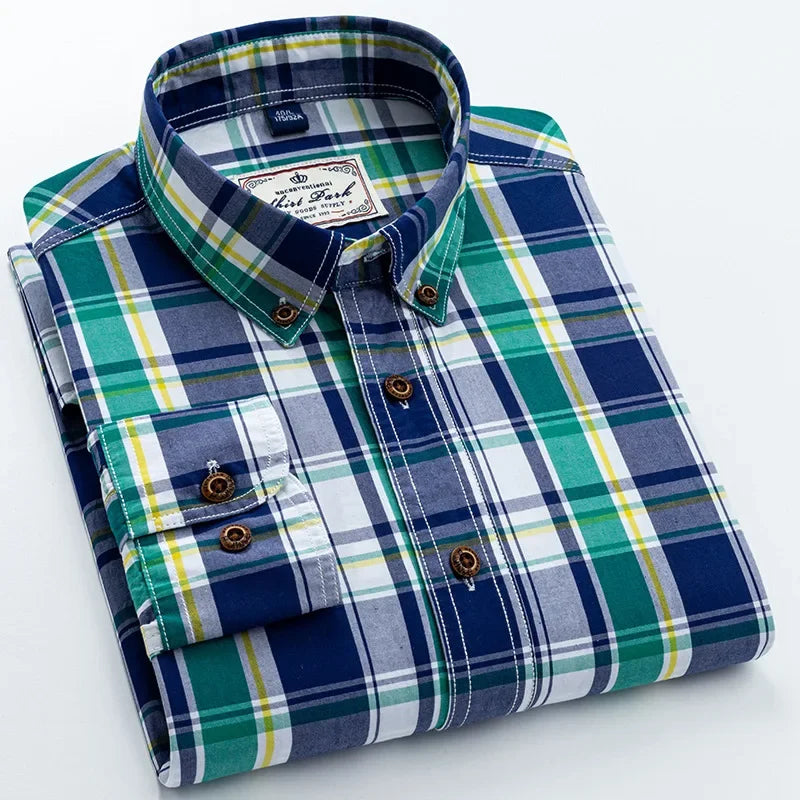 Plaid Long Sleeve Shirt