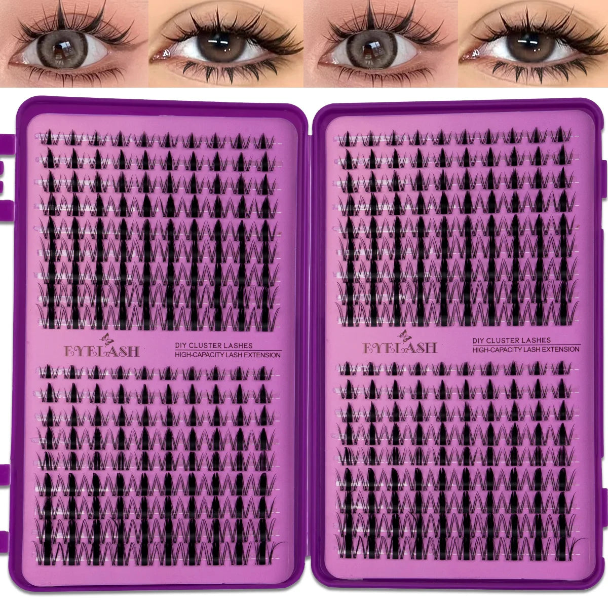 Eyelashes Clusters