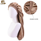 Long Satin Bonnet