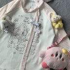 Sweet Kitten Print Graphic Tee