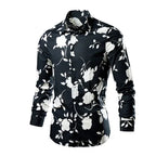 Flower Pattern 3D Print Shirt