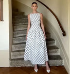 Polka Dot Long Dress