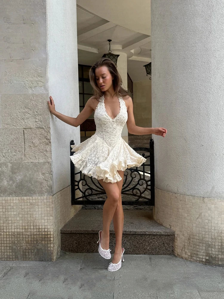 Lace Mini Dress