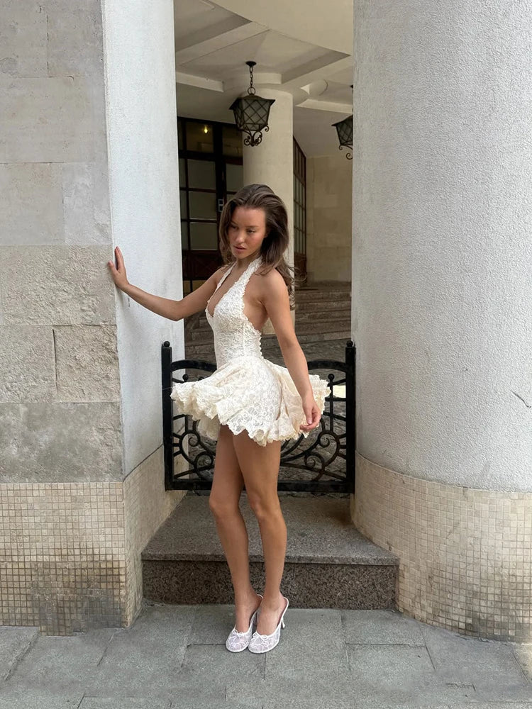 Lace Mini Dress