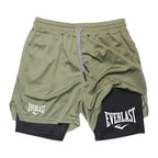2 in 1 Double-deck Sport Shorts