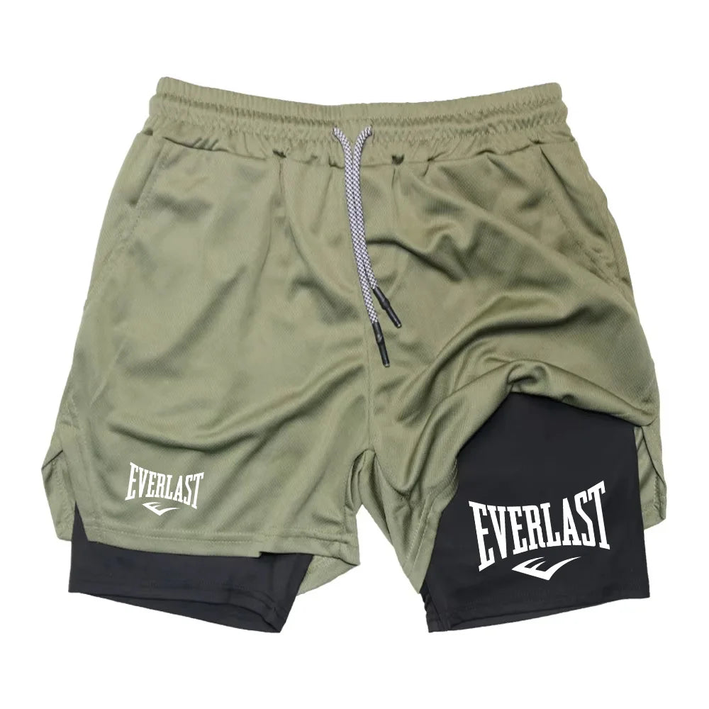 2 in 1 Double-deck Sport Shorts