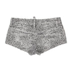 Washed Distressed Mini Shorts