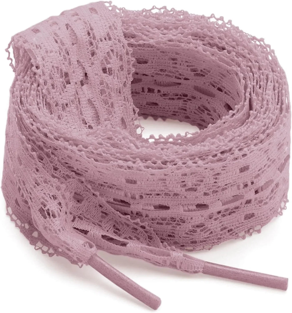 1 Pair Silk Lace Shoelaces