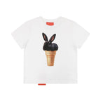 [REコンテナ]Camiseta coreana de moda Y2k Crop Top con lindos estampados de gatos, camiseta Kawaii de manga corta para mujer, camisetas ajustadas