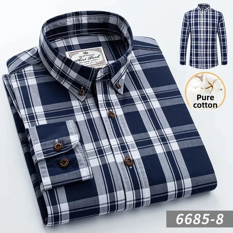 Plaid Long Sleeve Shirt