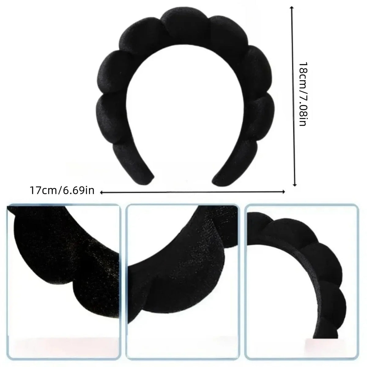 3PCS Stylish Washing Headband Set
