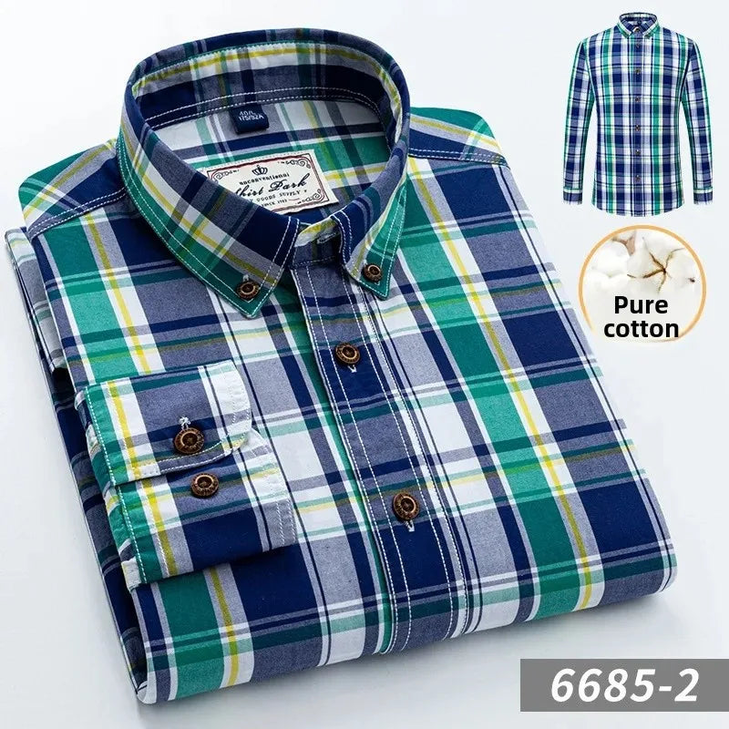 Plaid Long Sleeve Shirt