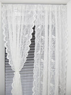 White Lace Curtain
