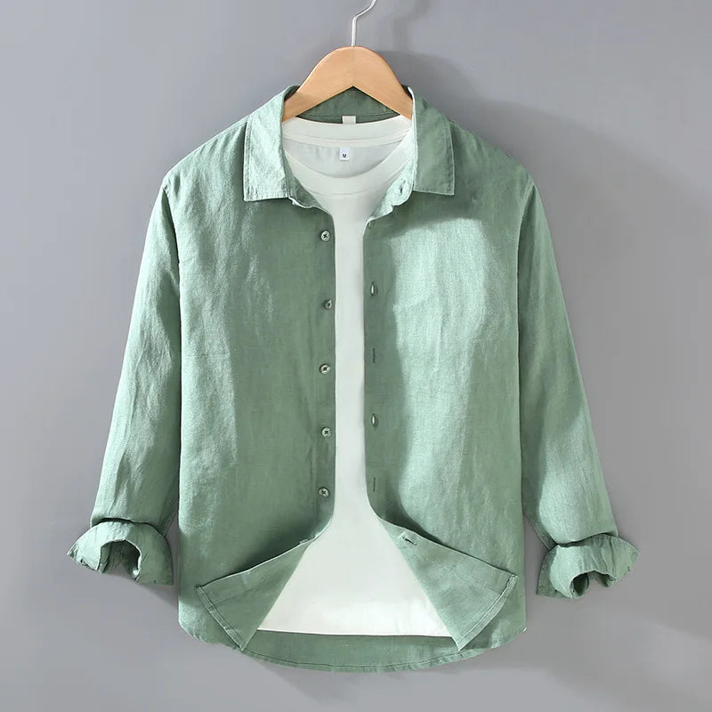 Linen Long Sleeve Shirt