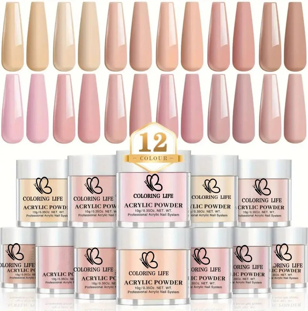 50g/100g Bulk Nude Nail Acrylic Powder