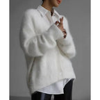Imitation Mink Fur Versatile Cardigan