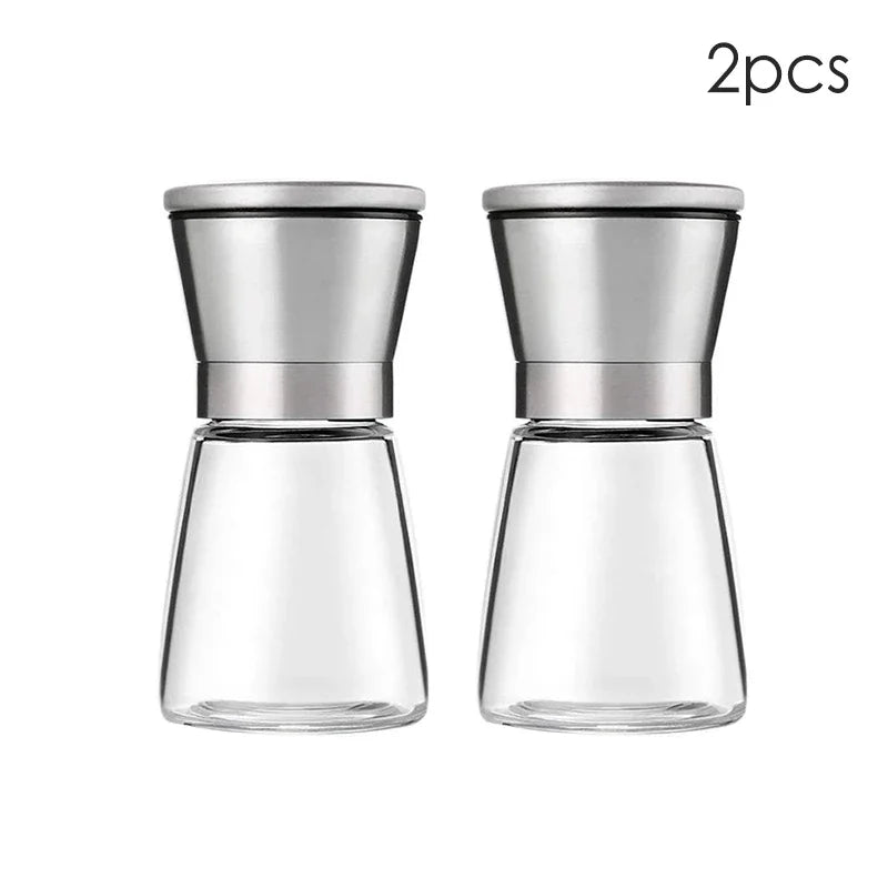 1/2pcs Manual Salt Pepper Grinder