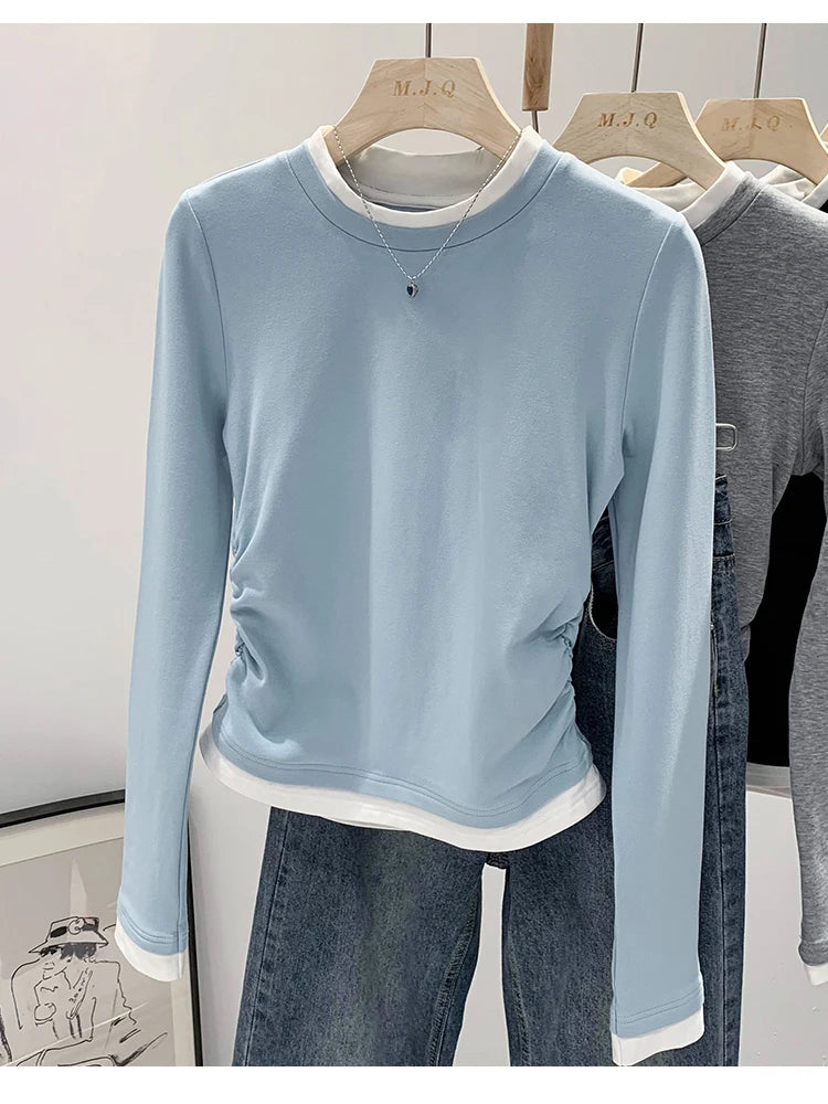 Long Sleeve Short Tee