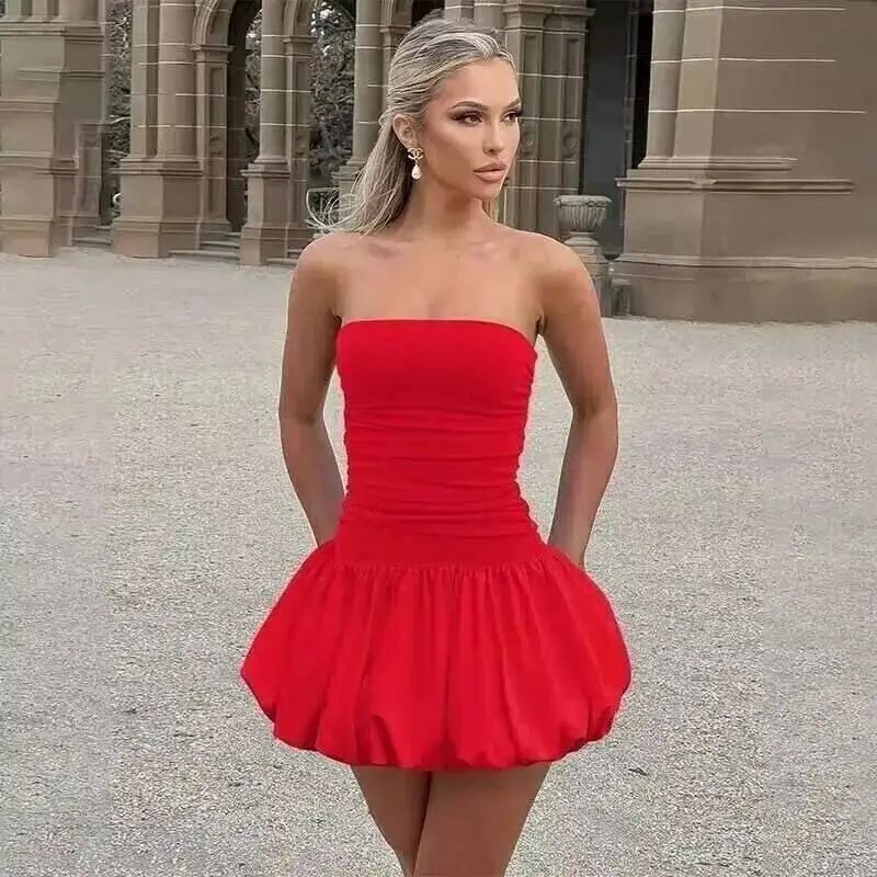 Bow Backless Dress