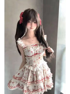 Slim Print Lace 3-Piece Set