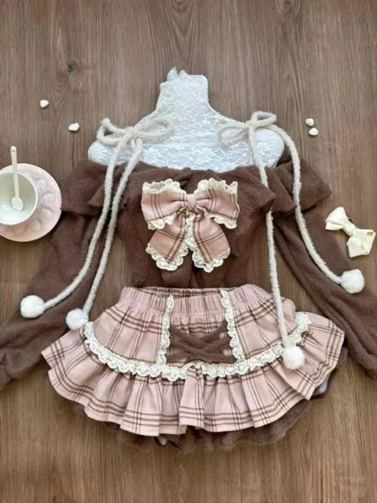 Japanese Style Knit Sets