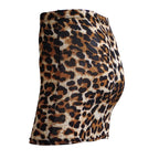 Leopard Print Bodycon Skirt
