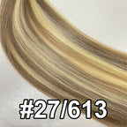 100% Human Hair for Women Straight Keratin Flat Tip Capsule High Quality Flat Tip Hair Extension Human Hair Natural 613# Ombre