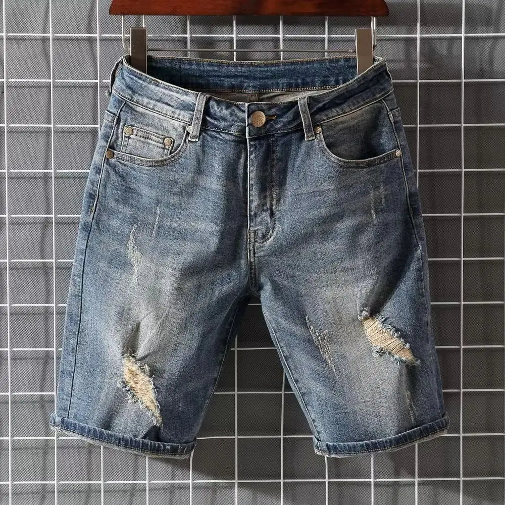 Denim Short Pants