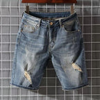 Denim Short Pants