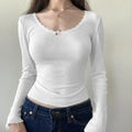 Floral Lace Trim Crop Top