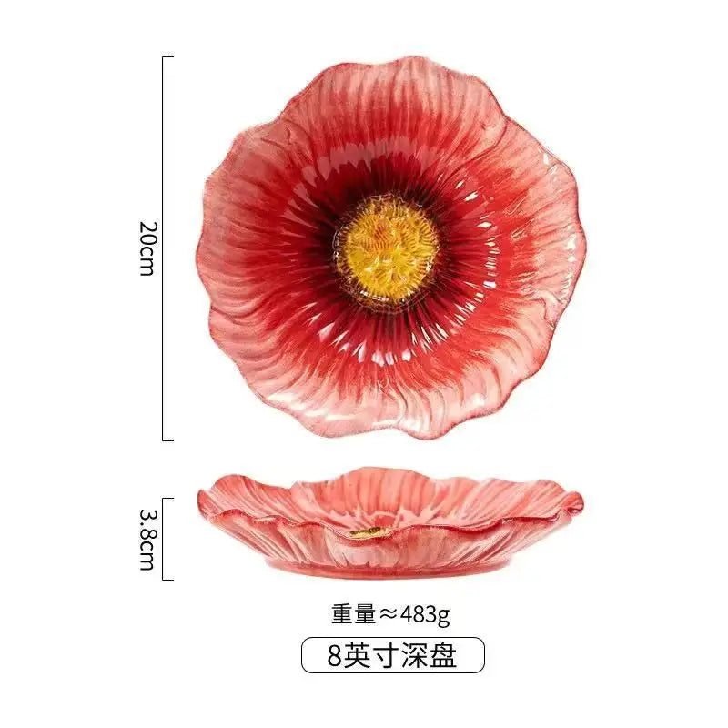 Ceramic Flower Set