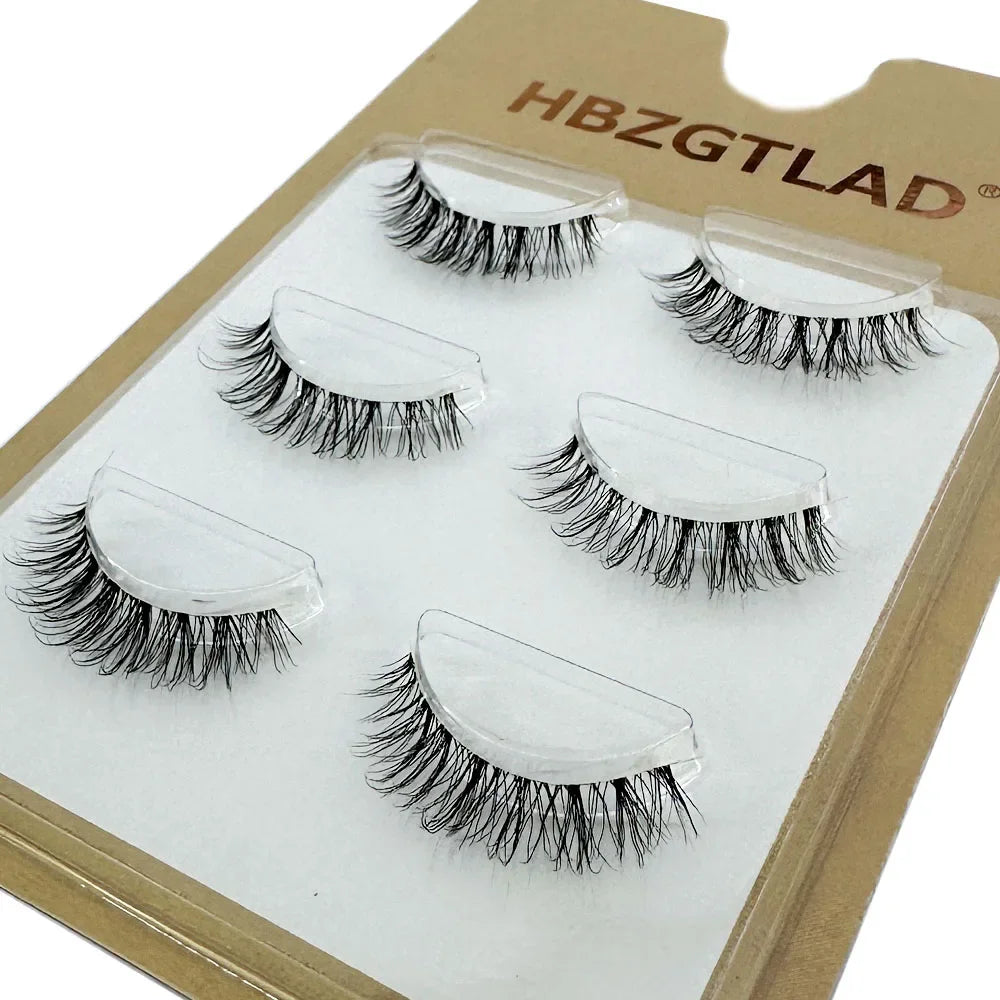 3Pairs Short Mink Lashes