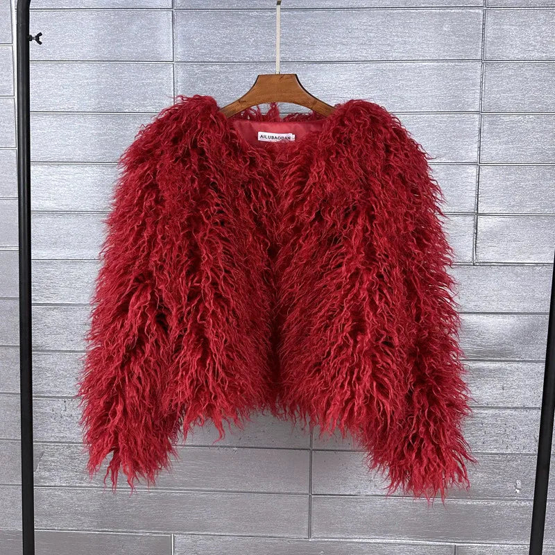 Faux Fur Coat
