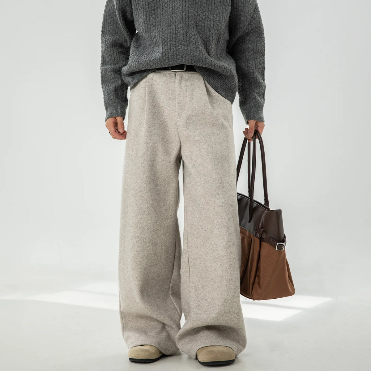 Heavy Duty Wide Leg Trousers