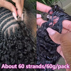 Small Spirals Pixie Curly Feathered Human Crochet Hair