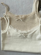 Lace Trim Tank Top