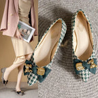 Rivet Pointed Toe Shoes