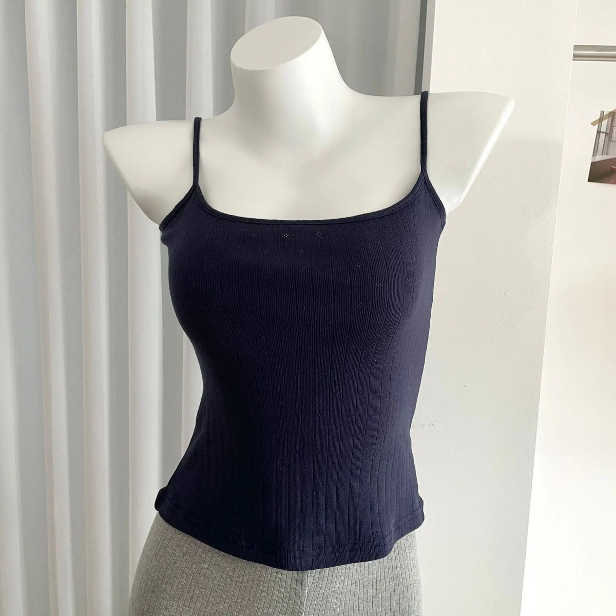 Lace Trim Tank Top