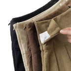 Corduroy Pleated Skirt
