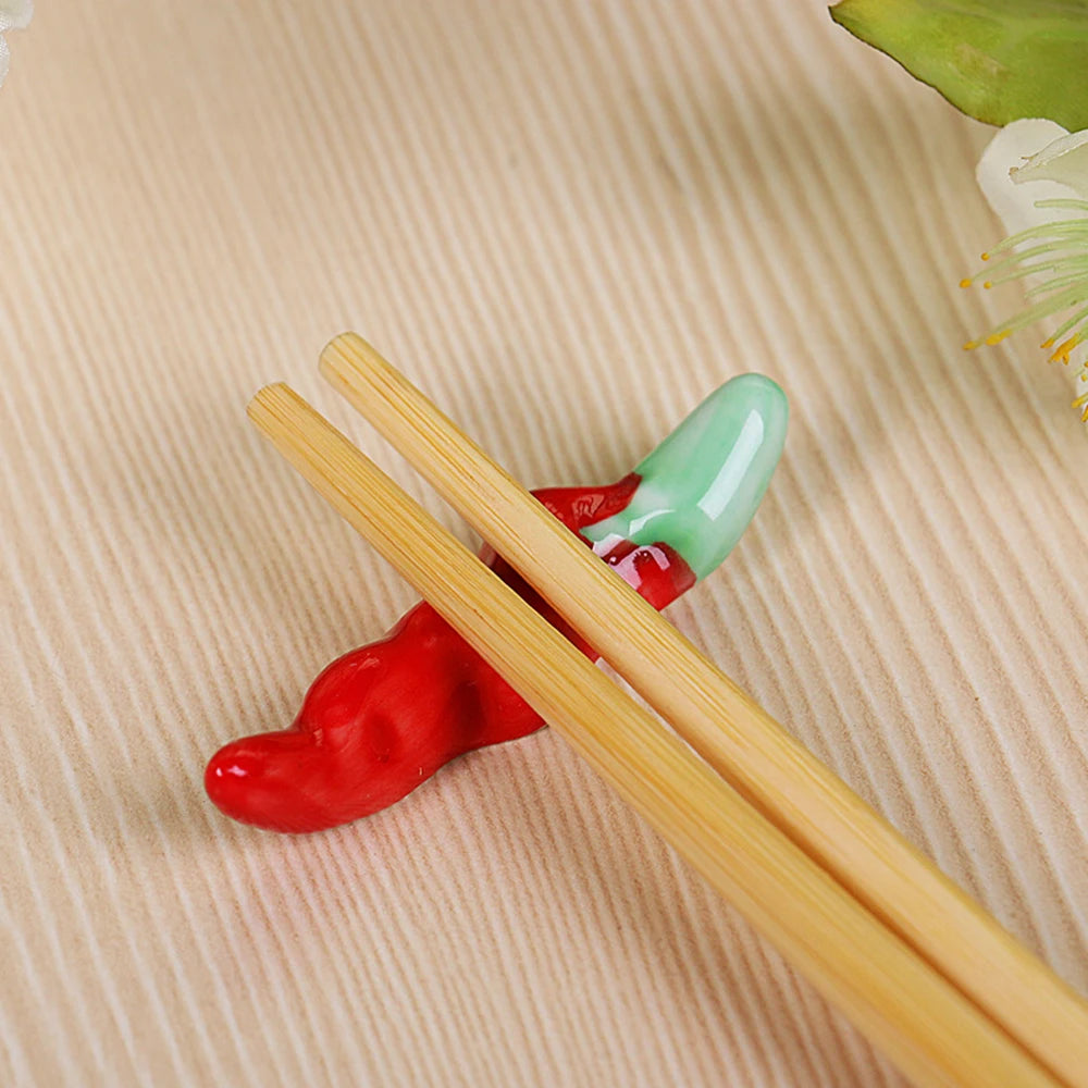 Fish-Shape Ceramic Chopsticks Holder