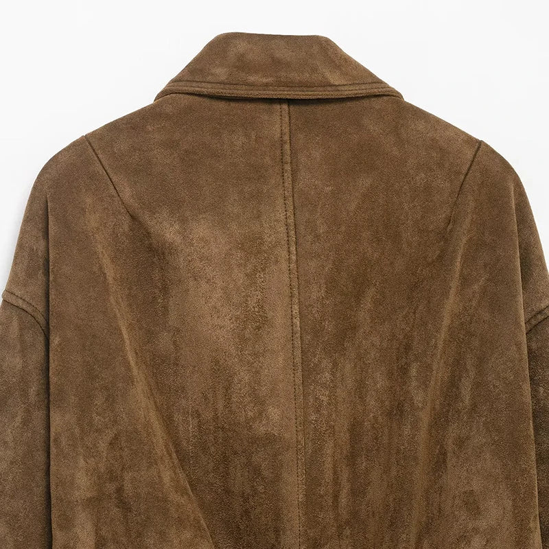 Solid Long Sleeve Jacket