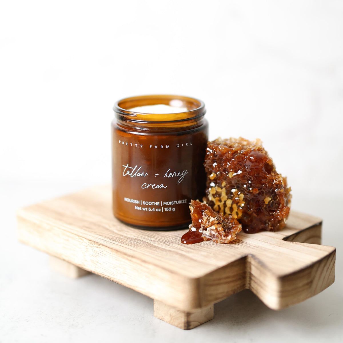 Crema de Sebo + Miel sin Fragancia para Piel Sensible