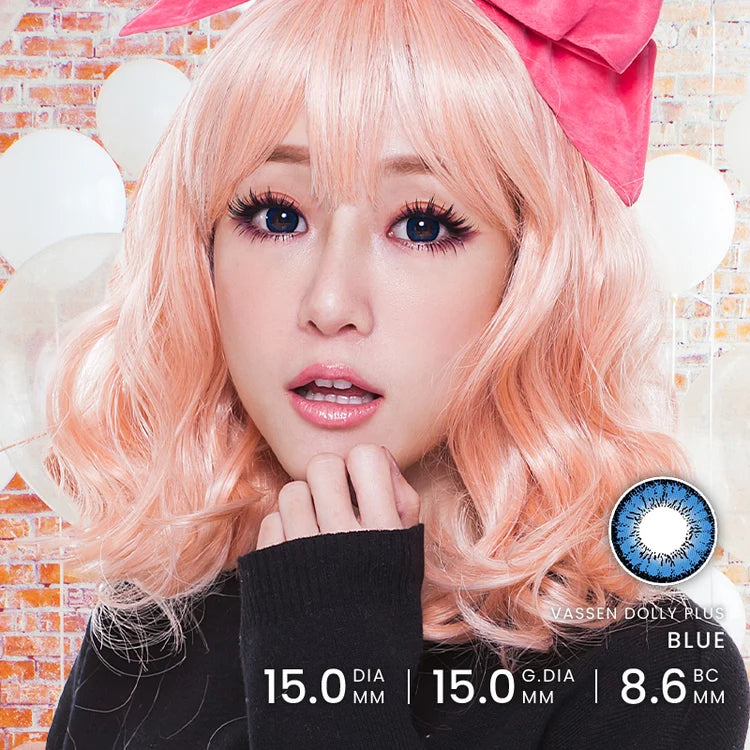 Dolly Plus Blue Contact Lenses