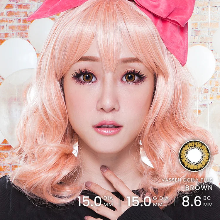 Dolly Plus Brown Contact Lenses