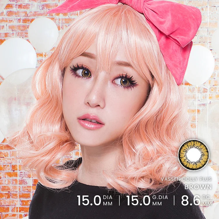 Dolly Plus Brown Contact Lenses
