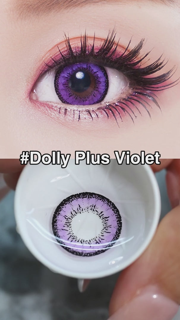 Dolly Plus Violet Contact Lenses