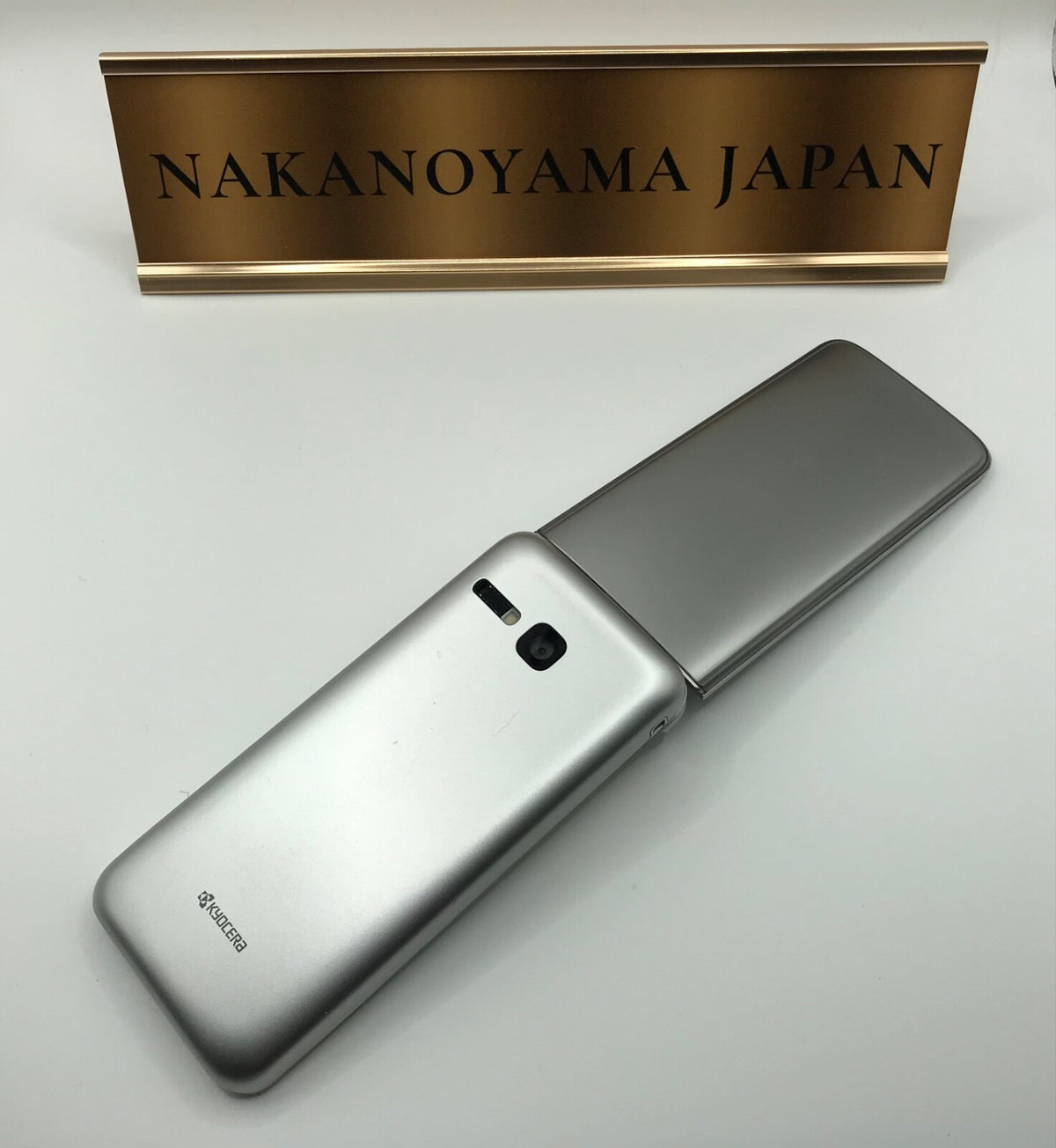 KYOCERA 902KC DIGNO KEITAI 3 ANDROID FLIP PHONE Silver UNLOCKED Sim Free From JP