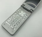 KYOCERA 902KC DIGNO KEITAI 3 ANDROID FLIP PHONE Silver UNLOCKED Sim Free From JP