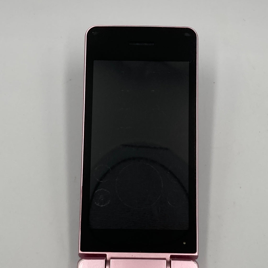 SHARP SH-02L AQUOS KEITAI 2 PINK FLIP PHONE UNLOCKED SIM Free Android Japan