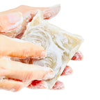 Jabón en barra artesanal de sebo y leche de cabra sin fragancia con sebo puro + miel
